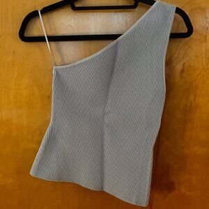 Babaton / Aritzia Sculpt Knit One Shoulder Tank